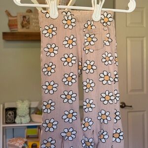 Jessica Simpson Beige Floral Pants